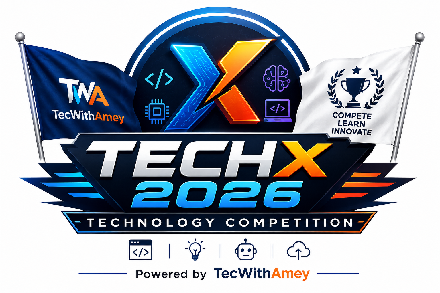Tech With Amey Hero Illustration